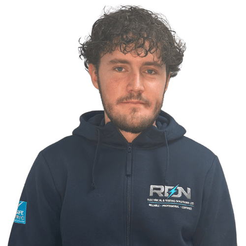 Sean Duffy, electrician at RDN Electrical Dublin