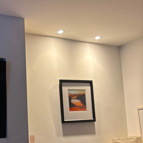 living room spotlight installation dublin