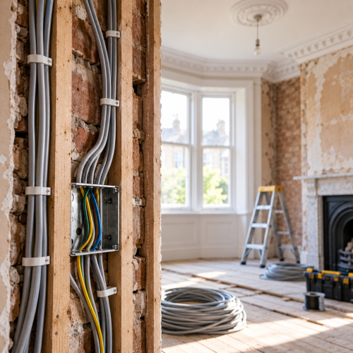 house rewiring